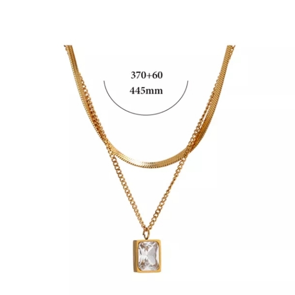 Adorable Snake&Chain with Pendant Necklace - Picture 7 of 7